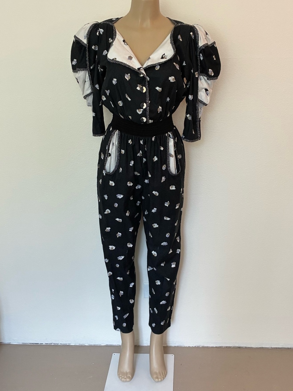 Vintage 80s Funky Fun Jumpsuit